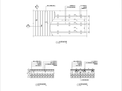 塑木地面做法详图 施工图