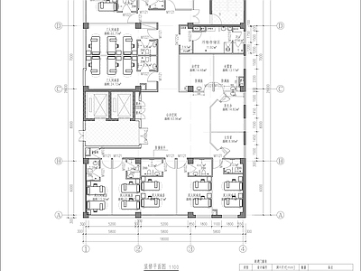 医院骨科病区改造室内 施工图