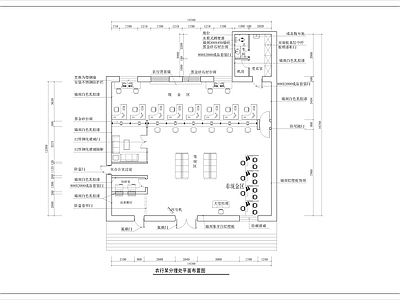 银行营业厅室内 施工图