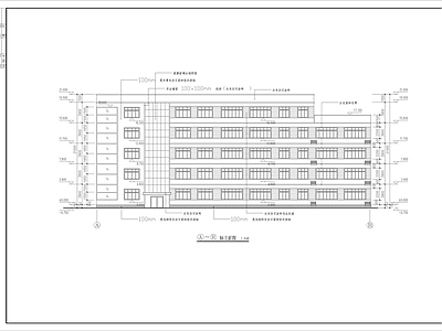 学校建筑施工图纸