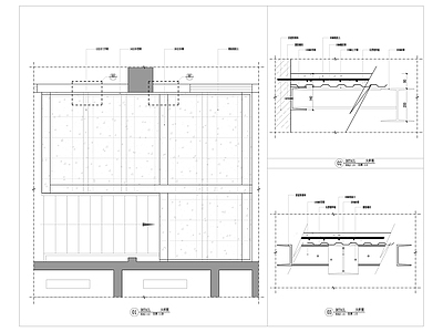 搭建钢结构楼板节点 施工图