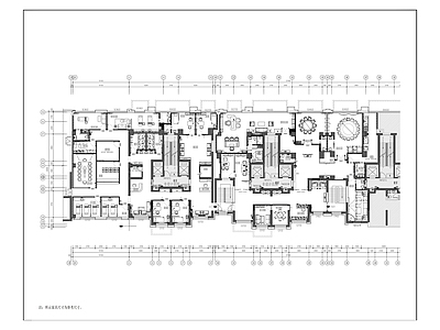 1000m²中医理疗 中医馆施工图