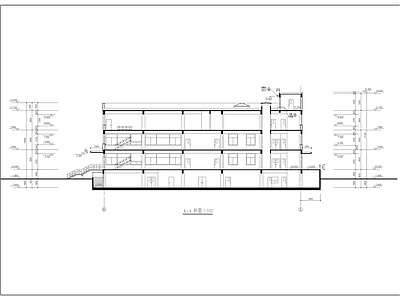 现代大学食堂施工图 食堂建筑