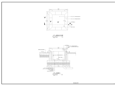 室外拖布池节点 施工图