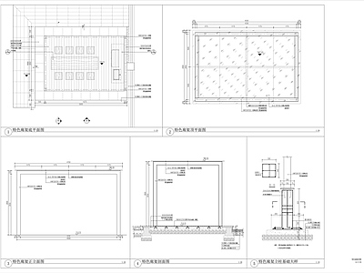 廊架详图 施工图