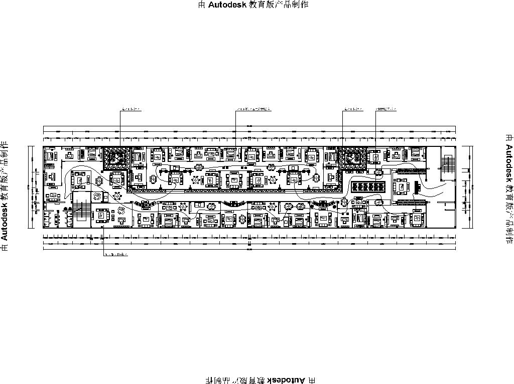 红木家具专卖店展厅平面布置图