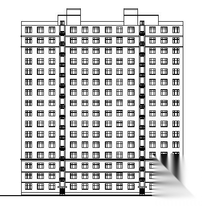 呼和浩特某十六层住宅楼毕业建筑设计