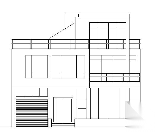 别墅建筑施工图