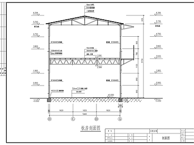 工地活动板房详图 施工图