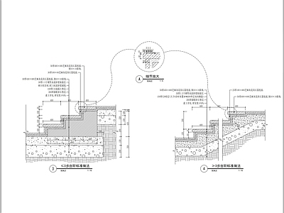室外台阶详图 施工图