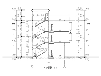 楼梯剖面图