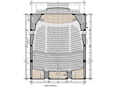 大会议室学术报告厅室内 施工图
