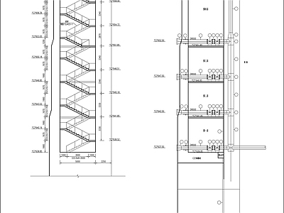 大坝闸阀井结构图 施工图