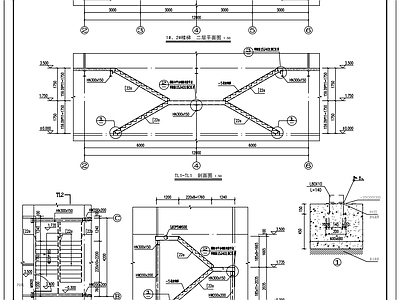 钢结构临时用房 施工图