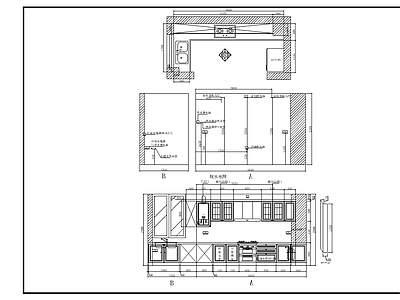 橱柜节点 施工图 柜类