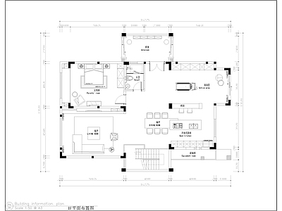 现代风格独栋别墅 施工图