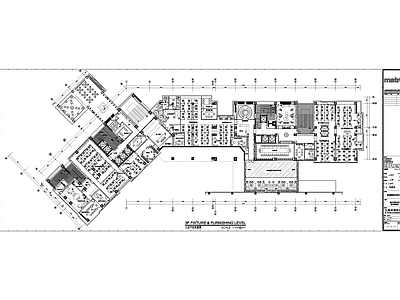 现代办公室室内 施工图