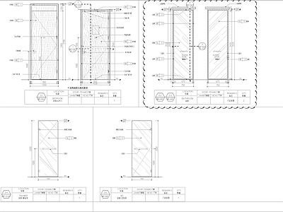 钢化玻璃吊轨门节点 施工图 通用节点