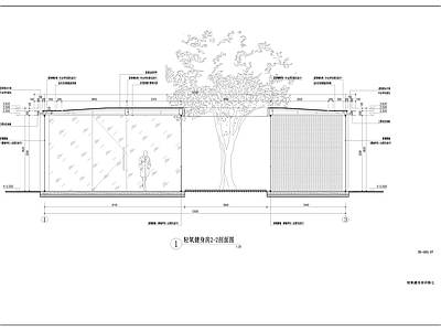 健身房建筑 效果图 施工图