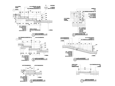 休闲台地节点 施工图
