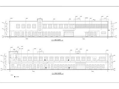 学府小区农贸市场建筑 施工图