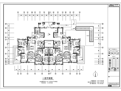 常州外滩壹号高层住宅建筑 施工图