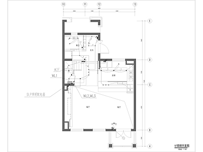 万科别墅电气 施工图 建筑电气