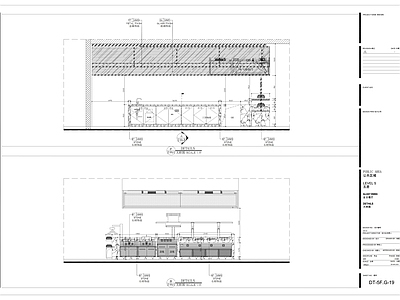 全日制热厨吧台节点 施工图