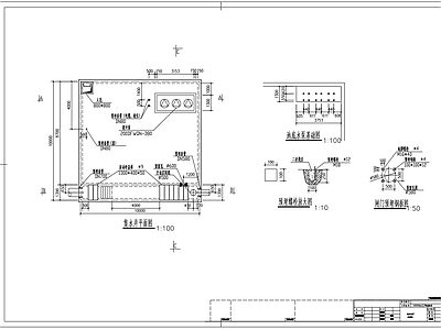 10000立方污水厂集水井节点 施工图