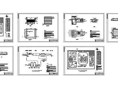 污水污泥处理工艺高程图平面图