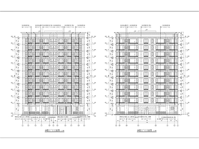 人才租赁住房建筑 施工图