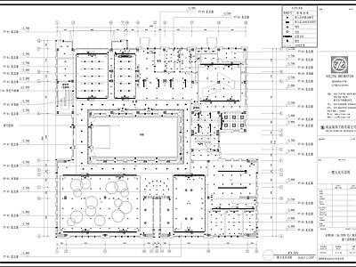 售楼展厅室内 施工图