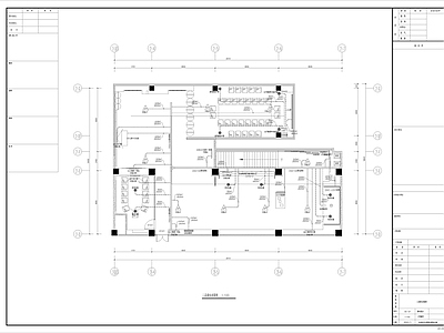 联络总站服务大厅建筑电气 施工图