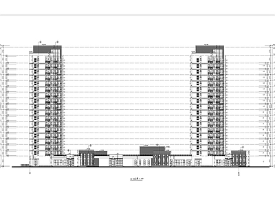 住宅楼建筑 施工图