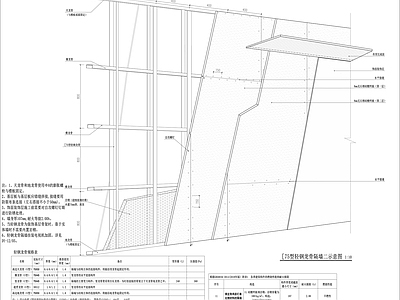 轻钢龙骨隔墙 施工图