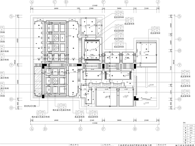 现代简约 3室2厅1卫  全案施工图 效果图  四室两厅 三层别墅