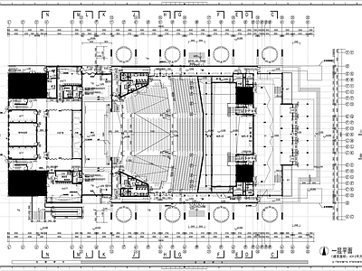 某高校大礼堂建筑 施工图