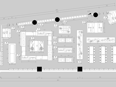 文创展厅室内 施工图