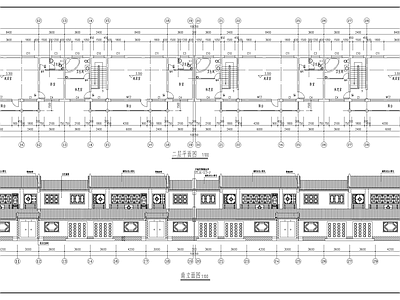 四合院建筑设计 节点详图 施工图