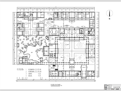 四合院会所建筑方案设计 节点 施工图