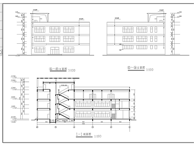 食堂建筑 施工图