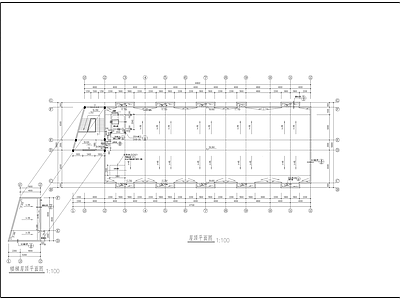 食堂综合楼节点 施工图 食堂建筑