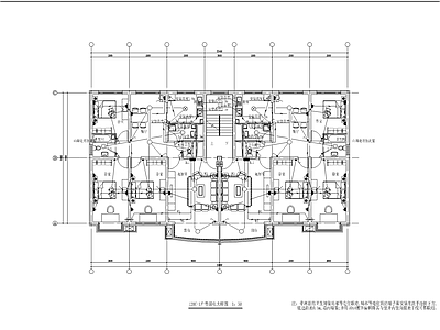 别墅电气 施工图 建筑电气