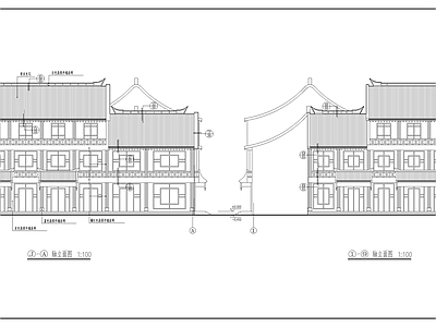 仿古清式公建建筑节点 施工图