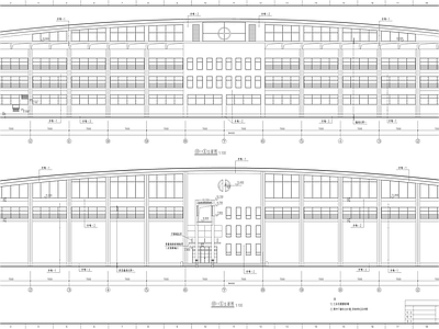 体育馆建筑设计节点 施工图