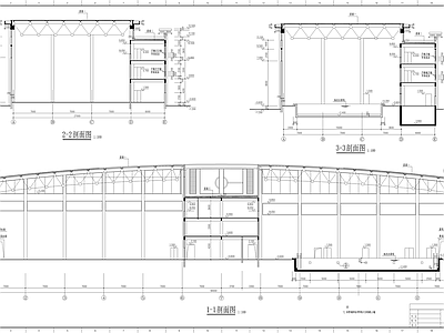 体育馆建筑 施工图