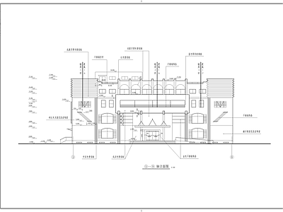 小区超市建筑 施工图