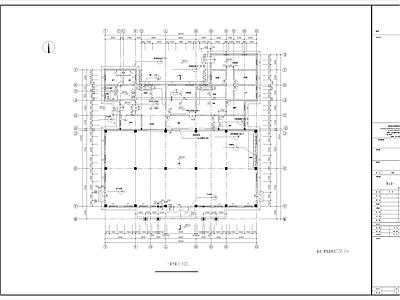 公园食堂节点 施工图 食堂建筑