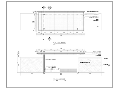 老旧小区大门改造详图 施工图