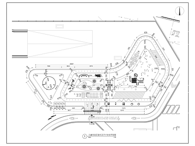 儿童活动场地详图 施工图
